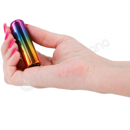 Chroma Rainbow Small Slim Rechargeable Bullet Vibe Chroma Rainbow Small Slim Rechargeable Bullet Vibe