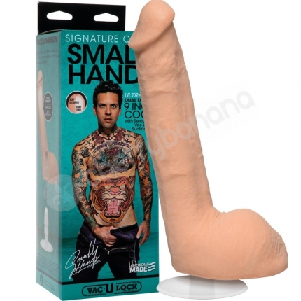 Signature Cocks Small Hands 9" Ultraskyn Penis Dildo With Vac-U-Lock Suction Cup