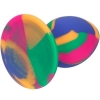 Calexotics Cheeky Medium Tie-Dye 2" Silicone Butt Plug