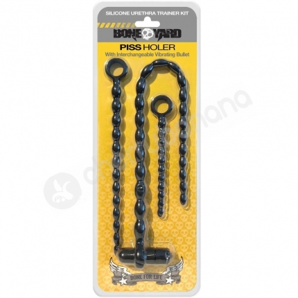 Boneyard Piss Holer Silicone Urethra Vibrating Sounds Trainer Kit Boneyard Piss Holer Silicone Urethra Vibrating Sounds Trainer Kit