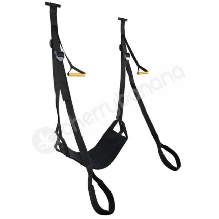 Sportsheets Special Edition Door Jam Sex Sling With Detachable Dildo O-Ring & Bullet Anchor Pad