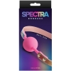Spectra Bondage Rainbow & Gold Ball Gag