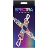 Spectra Bondage Rainbow & Gold Hogtie Clips