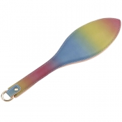 Spectra Bondage Rainbow & Gold Paddle