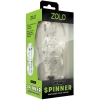 Zolo Gripz Spinner Squeezable Clear Flexible & Stretchy Stroker