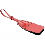 Saffron Studded Spanker Split Seam Faux Leather Spanking Paddle