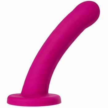 Sportsheets Galaxie Purple 7" Solid Silicone Dildo With Suction Cup Base