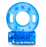 Stay Hard Blue Reusable Cockring