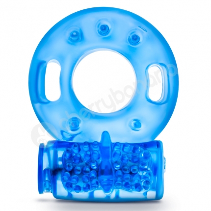 Stay Hard Blue Reusable Cockring Stay Hard Blue Reusable Cockring
