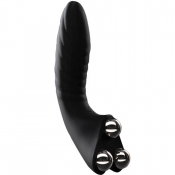 StiVi Couples Massager With Insertable Vibrating Shaft & Rolling Balls