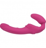 Adam & Eve Eve's Vibrating Strapless Pink Strap-on