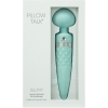 Pillow Talk Sultry Teal 8" Dual Ended Heated Massager Wand With Swarovski Crystal