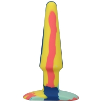 A-Play Groovy Sunrise Silicone 4.75" Anal Plug