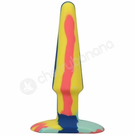 A-Play Groovy Sunrise Silicone 4.75" Anal Plug A-Play Groovy Sunrise Silicone 4.75" Anal Plug