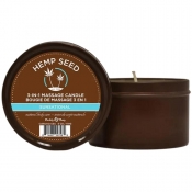 Earthly Body Hemp Seed 3-in-1 Sunsational Massage Candle