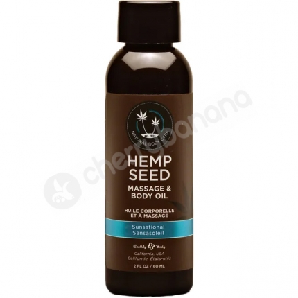 Hemp Seed Sunsational Massage & Body Oil - 60ml