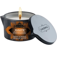 Kama Sutra Ignite Massage Oil Candle Sweet Almond