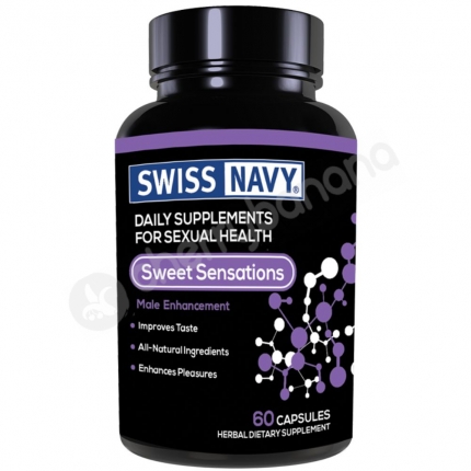 Swiss Navy Sweet Sensations Herbal Dietary Supplement 60 capsule