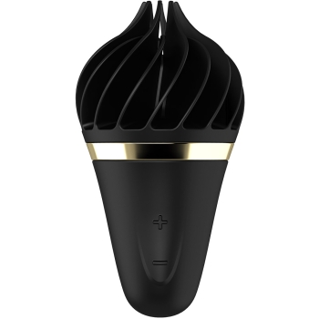 Satisfyer Black Sweet Treat Spinnator Rotating Vibrator