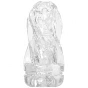 Zero Tolerance Swirl Clear Squishy & Pliable Intense Self-Pleasure Stroker