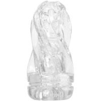 Zero Tolerance Swirl Clear Squishy & Pliable Intense Self-Pleasure Stroker