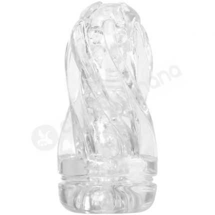 Zero Tolerance Swirl Clear Squishy & Pliable Intense Self-Pleasure Stroker