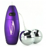 Velvet Lusso Purple Vibrating Balls