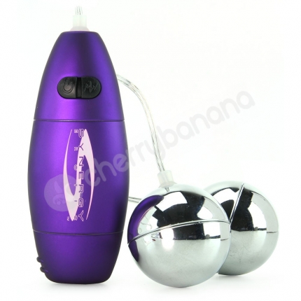 Velvet Lusso Purple Vibrating Balls Velvet Lusso Purple Vibrating Balls