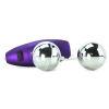 Velvet Lusso Purple Vibrating Balls