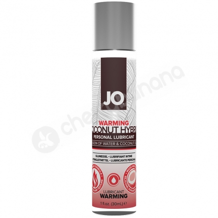 JO Warming Coconut Hybrid Personal Lubricant 30ml JO Warming Coconut Hybrid Personal Lubricant 30ml