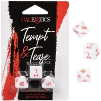 Calexotics Tempt & Tease Pleasure Couples Dice Game