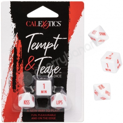 Calexotics Tempt & Tease Pleasure Couples Dice Game