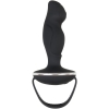 Zero Tolerance The Handyman Black Vibrating Soft & Squishy Anal Plug With Remote