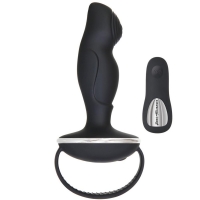 Zero Tolerance The Handyman Black Vibrating Soft & Squishy Anal Plug With Remote