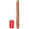 King Cock 16" Tan Thick Double Dildo