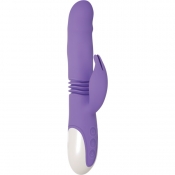Evolved Thick & Thrust Bunny Purple Thrusting & Expanding Rabbit Vibrator