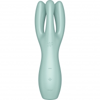 Satisfyer Threesome 3 Teal Triple Head Vibrating Stimulator