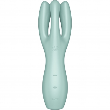 Satisfyer Threesome 3 Teal Triple Head Vibrating Stimulator