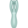 Satisfyer Threesome 3 Teal Triple Head Vibrating Stimulator