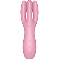 Satisfyer Threesome 3 Pink Triple Head Vibrating Stimulator