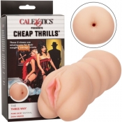 Cheap Thrills The Three-Way Double Ended Vaginal & Anal Stroker