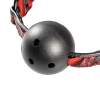 Cherry Banana Thrill Red Faux Leather Ball Gag