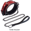 Cherry Banana Thrill Red Faux Leather 7 Piece Bondage Kit