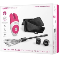 The Rabbit Company Lay-on Rabbit Tickle & Tease Gift Set