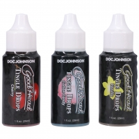 Goodhead Tingle Drops Flavoured Tingling Cooling Oral Sex Drops 3pk 29ml Bottles