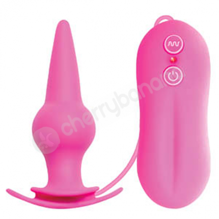 Tinglers II Pink Vibrating Butt Plug