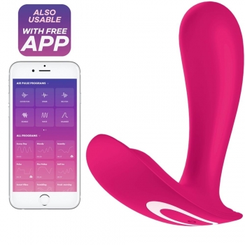 Satisfyer Top Secret Pink Wearable Clitoris & G-Spot Stimulator