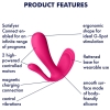 Satisfyer Top Secret + Pink Wearable Anal & G-Spot Stimulator