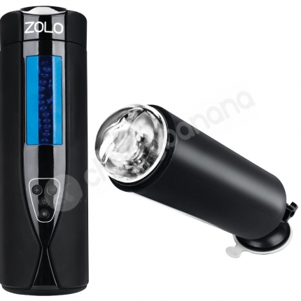 Zolo Tornado Full Shaft Auto Masturbator With Suction Cup Base & Erotic Sounds Zolo Tornado Full Shaft Auto Masturbator With Suction Cup Base & Erotic Sounds