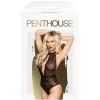 Penthouse Lingerie Black Toxic Powder Teddy